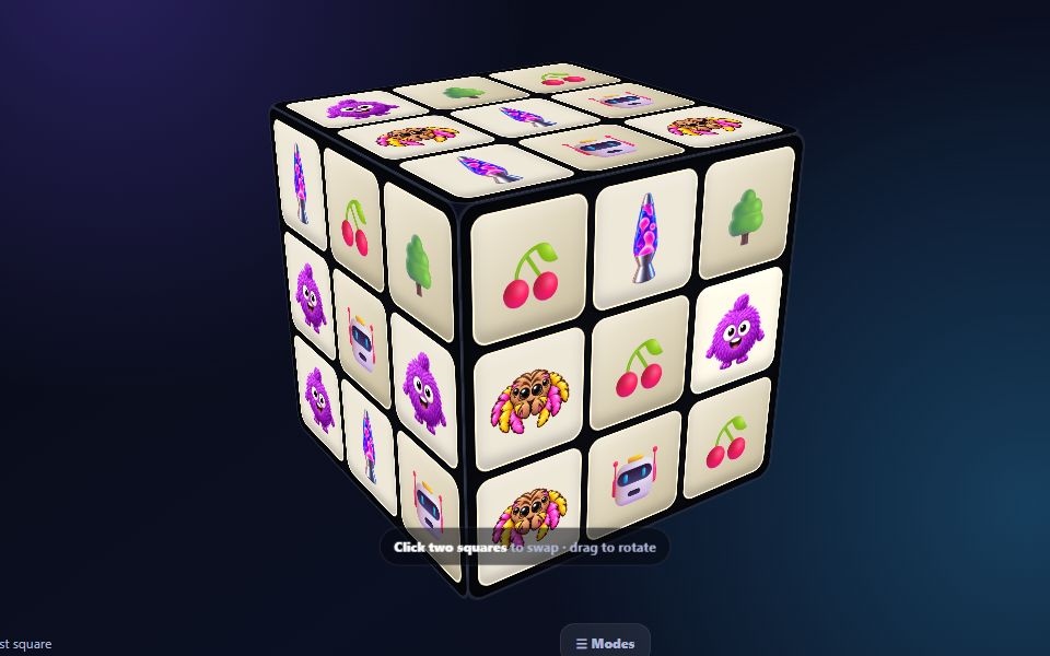 Color Cube Go in Picture mode